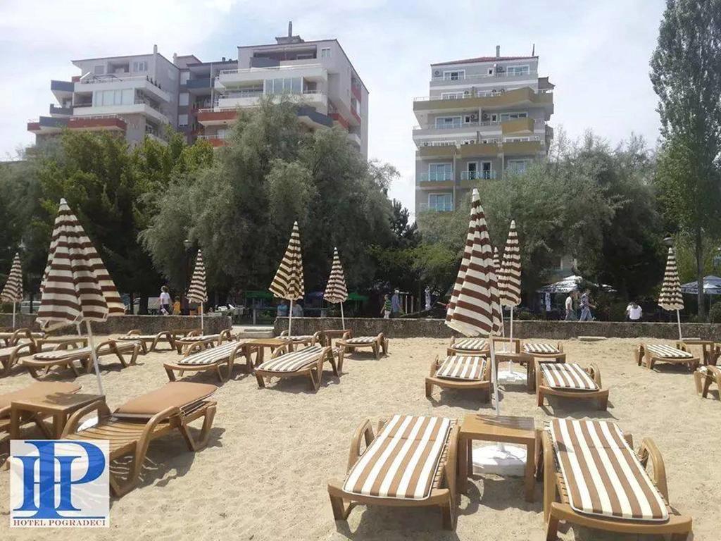 Hotel Pogradeci Exterior foto